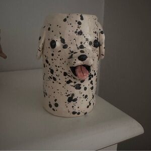 Katie Kimmel x Urban Outfitters Ceramic Dog Vase